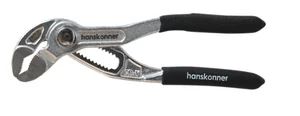 Hanskonner Клещи переставные 125мм,CrV,кнопочный шарнир, раскр. губ. 25мм(>62%), HK1020-06-A125