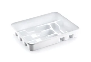 DD STYLE Лоток для столовых приборов 14001 белый
